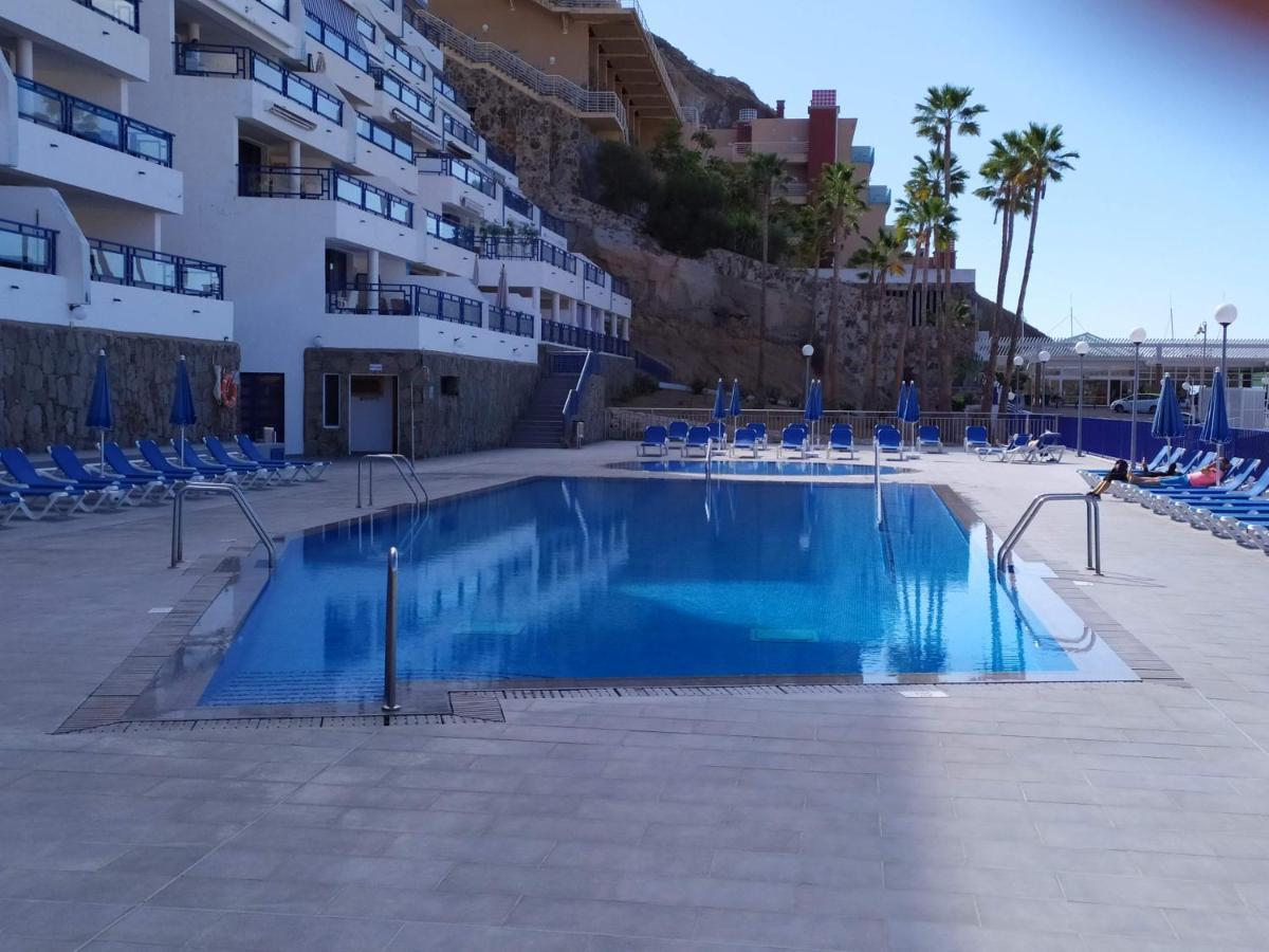 Ocean View Apartment In Taurito, Mogan - Top Floor Exteriör bild